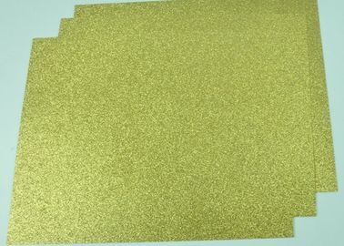 Çin Özelleştirilmiş Glitter Kart Stoğu Kağıdı, Festival Kullanımı Çift Taraflı Altın Glitter Kartı Tedarikçi