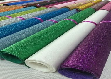 Çin Duvar Dekorasyonu Güzel Glitter Kumaş, Renkli Sparkle Kalın Glitter Kumaş Tedarikçi