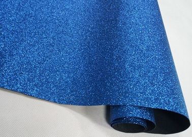 Çin Nonwoven İnce Mavi Sparkle Glitter Kumaş, Masa Koşucu İçin Gerçek Parlak Glitter Kumaş Tedarikçi