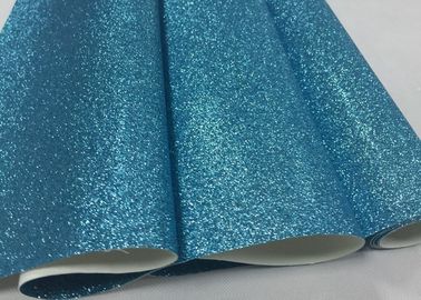 Çin Duvar Kağıdı Duvar Kaplamaları İçin Glitter Kumaş Okyanus Mavi Sparkle Duvar Kağıdı Tedarikçi