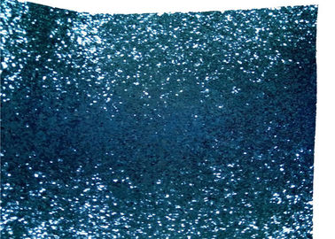 Çin Açık Mavi Glitter Duvar Kağıdı Kumaş, PU Kumaş Sırtlı Glitter Sparkle Kumaş Tedarikçi