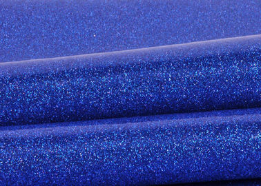Çin Kumaş Peçeli Mavi Pvc Glitter Kumaş, Özel Tekstil Deri Pırıltılı Glitter Kumaş Tedarikçi