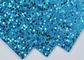 Çin Açık Mavi Işıltı Glitter Kağıt, Duvar Dekor Renk Özel Glitter Kağıt ihracatçı