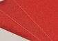 Düğün Davetiyesi için 300gsm Kırmızı Glitter Kağıt 0.5mm Kalınlığı Dekorasyon Tedarikçi