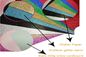 Fantezi Kabartmalı Lavanta Glitter Kağıt El Sanatları Sarma Katı Glitter Kağıt Rulo Tedarikçi