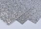 Festival Dekorasyon için 300gsm Davetiye Gümüş Glitter Kağıt Kart Stoğu Tedarikçi