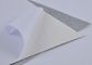 Kart Yapımı İçin Düz Renkli Kendinden Yapışkanlı Gümüş Parlak Kağıt 30.5 * 30.5cm Tedarikçi