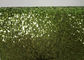 Ayakkabı ve Duvar Kağıdı İçin Açık Yeşil Buzlu Tıknaz Glitter Kumaş 0.55mm Kalınlığı Tedarikçi