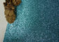 Mavi Kalın Parıltılı Kumaş, Parlak Ayakkabı İnce Parıltılı Kumaş 138cm Genişlik Tedarikçi
