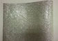 Yatak Odası Duvar Kağıdı PU Malzeme Gümüş Oturma Odası Ev Dekorasyonu Için Glitter Kumaş Tedarikçi