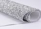 Ayakkabı Malzemesi ve Duvar Kaplaması Yapmak için 54 &amp;quot;Genişlik Gümüş Glitter Pamuk Kumaş Tedarikçi