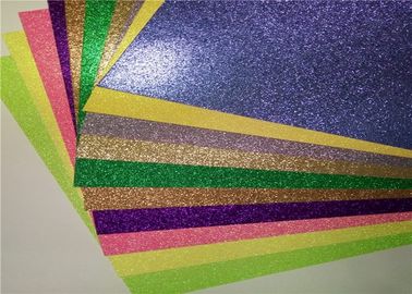 Çin Lüks Hediye Sarma 12x12 Glitter Kağıt, Renkli Glitter Köpük Kağıt Fabrika