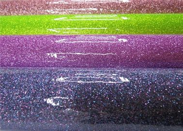 Çin TV Arka Plan Duvar için Tıknaz Özelleştirilmiş Renkli Glitter Pvc Kumaş Yumuşak Handfeeling Distribütör