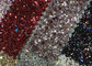 Moda Konfeksiyon için Lurex Metalik Suya Dayanıklı Glitter Pamuk Kumaş 1.38m Genişliği Tedarikçi